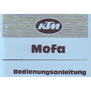 KTM Motorfahrzeugbau Foxi 505 L, LS, Automatic, Ponny SB / Automatic, S / Automatic, SL, SS, Cross, Betriebsanleitung
