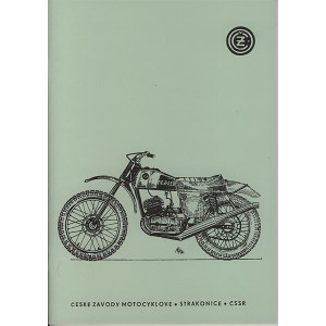 CZ Moto Cross 125/250/400, Typ 984, 980 und 981 Specification and Operator's Manual
