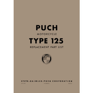 Puch 125 T (Touren) Replacement Part List