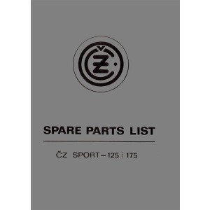 CZ Sport 125/175, Typ 476/05-7 u. 477/05-7, Spare Parts
