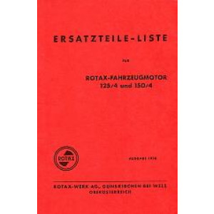 Rotax 125/4 und 150/4 Ersatzteilkatalog