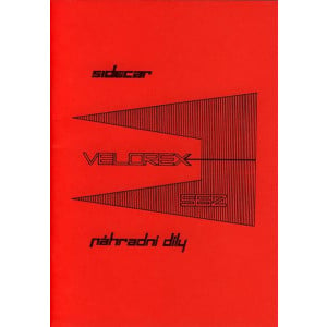 Velorex Beiwagen 562, Ersatzteilkatalog