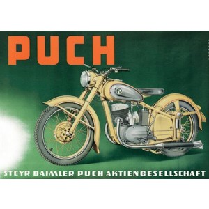 Puch 250 TF Poster