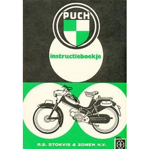 Puch Moped W 50L, W 50 D, VS 50 L, Sport 1963, VS 50 L HS Skyrider, 2 V, 3 V, instructieboekje