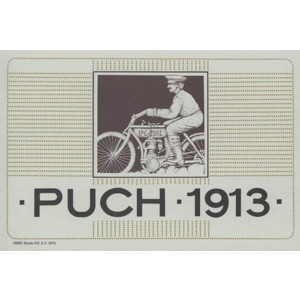 Puch Modelle 1913 Prospekt