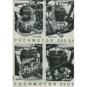 Puch Motorräder mit Doppelkolbenmotoren