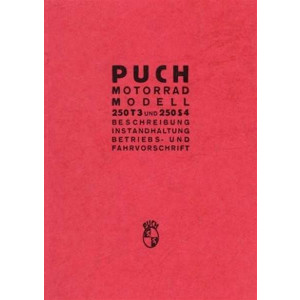 Puch 250 T 3 und S 4, Betriebsanleitung