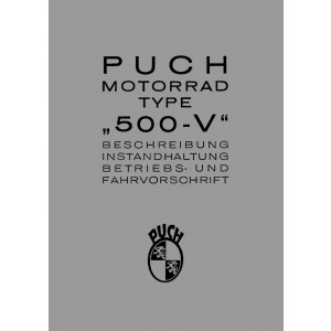 Puch 500 V Betriebsanleitung