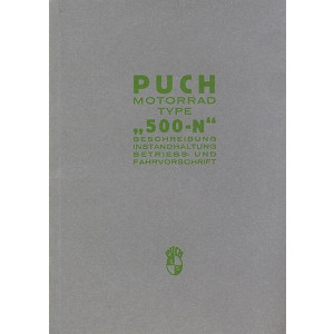 Puch 500 N Betriebsanleitung