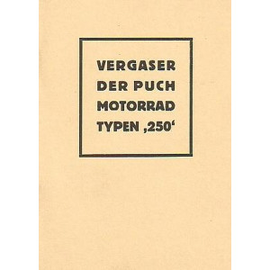 Vergaser der Puch Motorradtypen 250