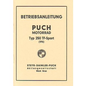 Puch 250 TF-Sport – Betriebsanleitung