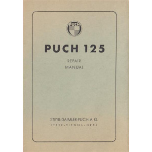 Puch Motorcycle 125T (Touren), Repair Manual