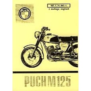 Puch M 125 (single piston) Owners Manual