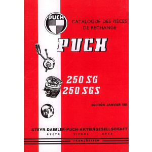 Puch 250 SG, SGS, Catalogue des pièces de Rechange