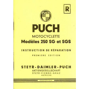 Puch 250 SG et SGS, Instruction de Rèparation