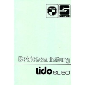 Puch Motorroller Lido SL 50, Betriebsanleitung