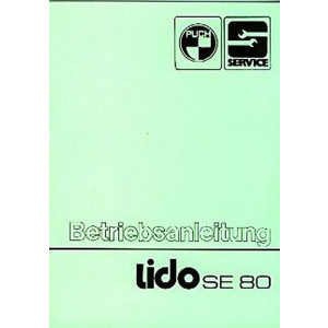 Puch Lido SE 80 Betriebsanleitung