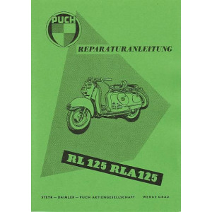 Puch 125 RL, RLA, Reparaturanleitung