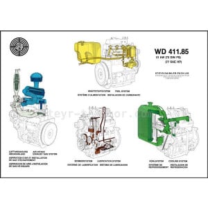 Steyr WD411.85 Poster