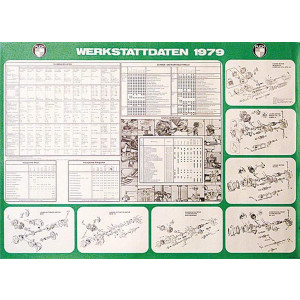 Puch Werkstattdaten 1979 Poster