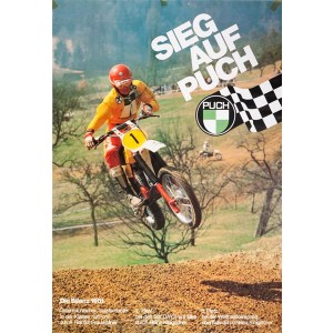 Sieg auf Puch 1981 Poster