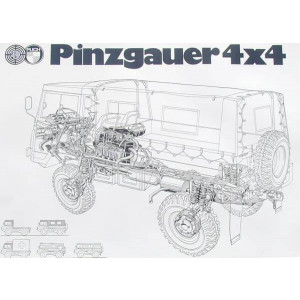 Puch Pinzgauer 4 x 4 Poster