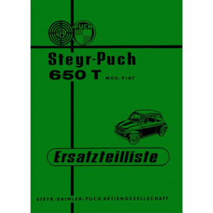 Puch 650 T Ersatzteilkatalog