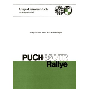 Puch 650 TR Rallye, Europameister 1966, Tuninganleitung