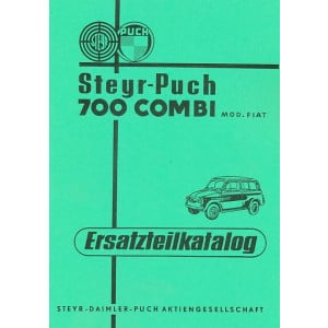 Puch 700 C und E Combi, Ersatzteilkatalog