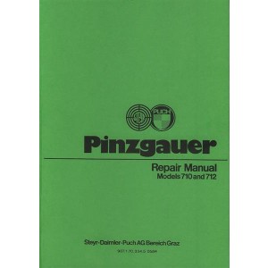 Puch Pinzgauer 710 and 712, 4 x 4 and 6 x 6, Repair Manual