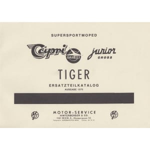 Garelli Capri Junior Cross Tiger Ersatzteilkatalog