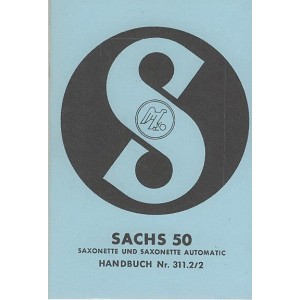 Sachs Saxonette und Automatic Motor 50/1 M und 50 AM Handbuch