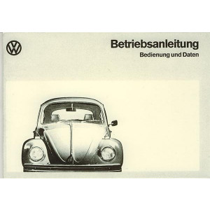 VW Käfer 1200, 1300, 1600 Betriebsanleitung