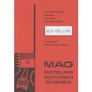 MAG Stationärmotor 1026-SRL x 364, Ersatzteilkatalog