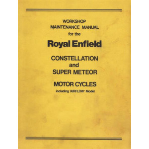 Royal Enfield Constellation and Super Meteor, Workshop Manual