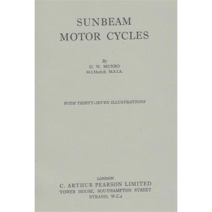 Sunbeam Motor Cycles, S7, S8, S7 de Luxe, Maintenance and Repair