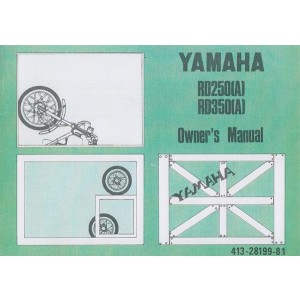 Yamaha RD 250 (A) und RD 350 (A), Owner's Manual