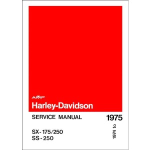 Harley-Davidson Aermacchi SX175 SX250 SS250 Service Manual