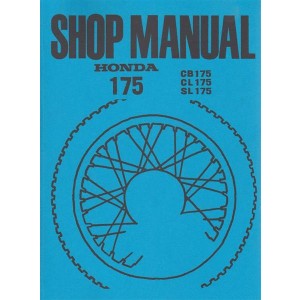 Honda CB175 CL175 SL175 Shop Manual
