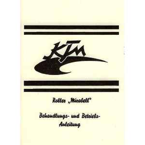KTM Motorfahrzeugbau Mirabell Motorroller, Betriebsanleitung