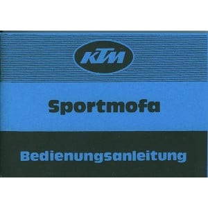 KTM Motorfahrzeugbau Bora 25, SM 25 L, Sportmofa, Betriebsanleitung