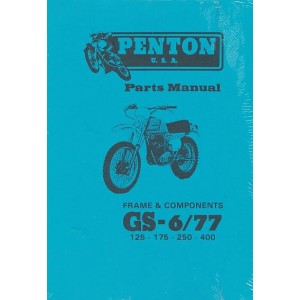 KTM Motorfahrzeugbau Penton 125, 175, 250, 400, Frame & Components, Parts Manual