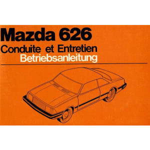 Mazda 626, Betriebsanleitung