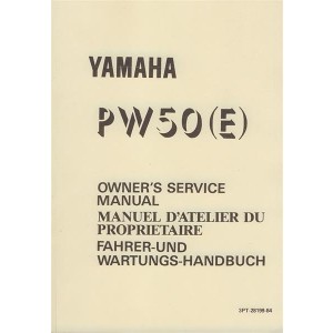 Yamaha PW 50 (E), Enduromoped für Kinder, Betriebs- und Reparaturanleitung