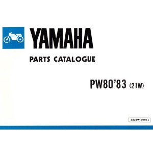 Yamaha PW 80, Parts Catalogue