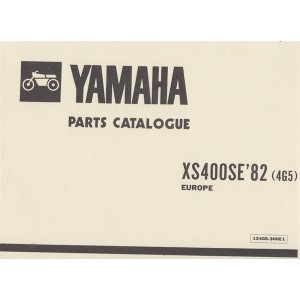 Yamaha XS 400 SE für Europa, Parts Catalogue
