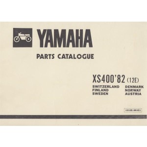 Yamaha XS 400, Parts Catalogue