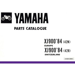 Yamaha XJ 900 für Europa - Schweiz, Parts Catalogue