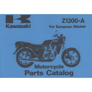 Kawasaki Z 1300 A - 1 und 2, Ersatzteilkatalog