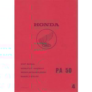 Honda PA50 Reparaturanleitung